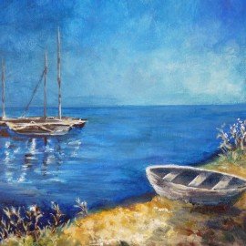 Peaceful Waters – canvas