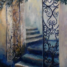 The Secret Gate – canvas print