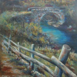 The Forgotten Bridge – canvas print
